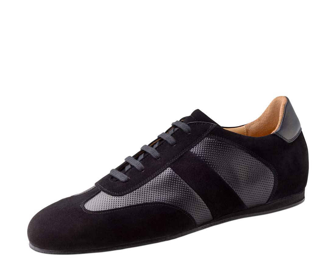 Chaussures de danse pour hommes Werner Kern en noir pour semelles lâches