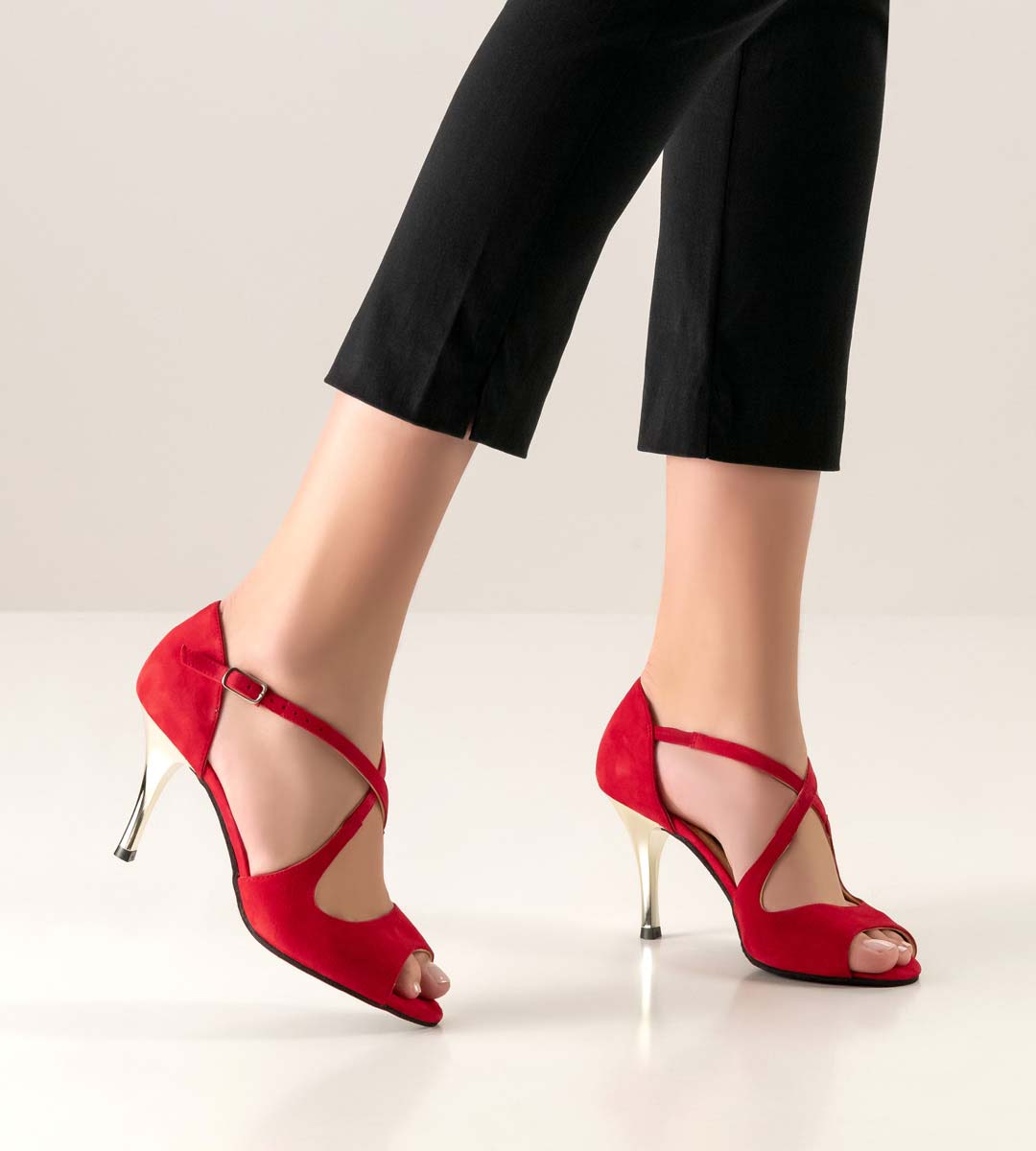 Flavia Chaussure de danse tango ouverte pour femme de Nueva Epoca