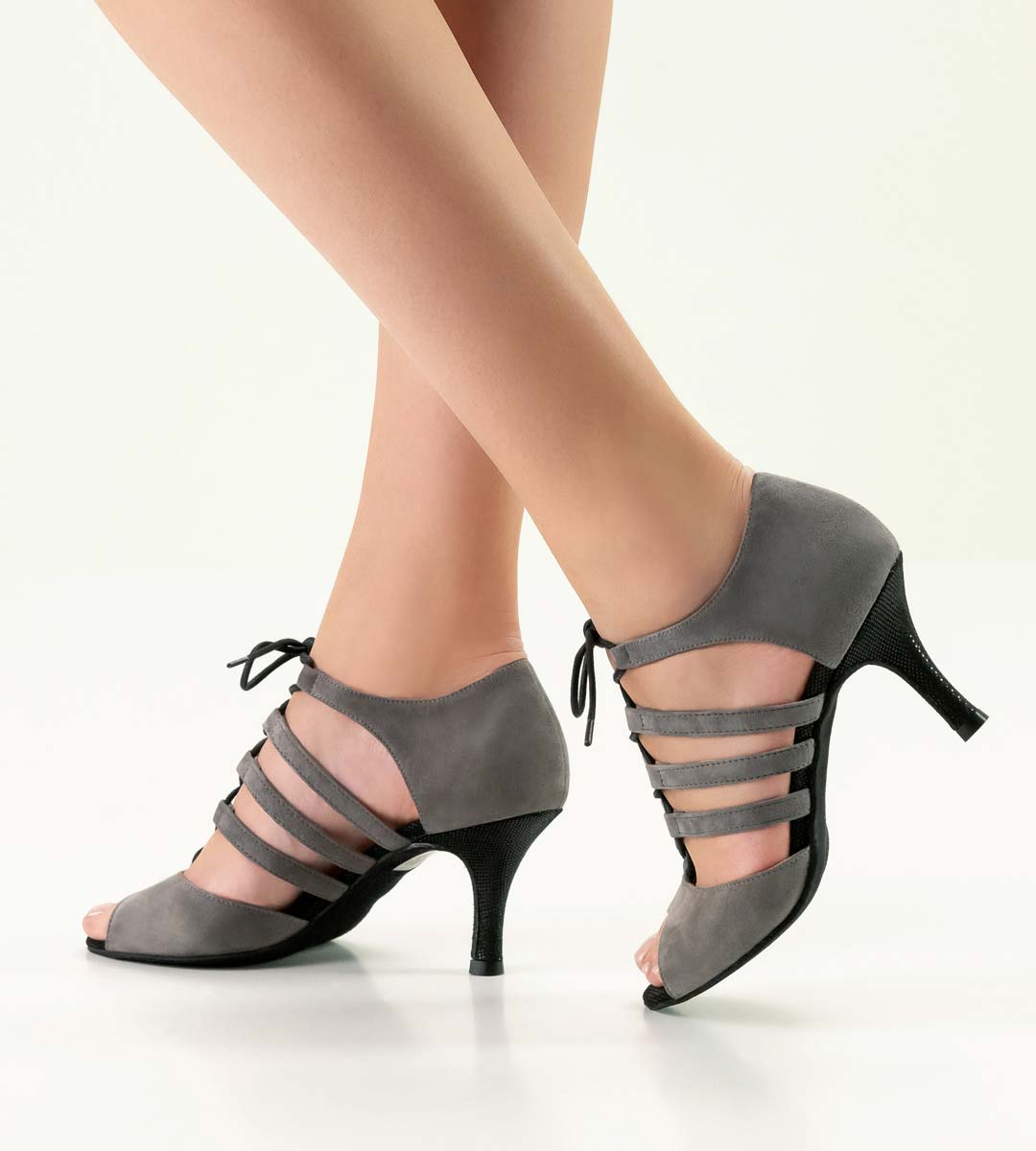 Lydia Chaussure de danse tango pour femmes Nueva Epoca en daim gris