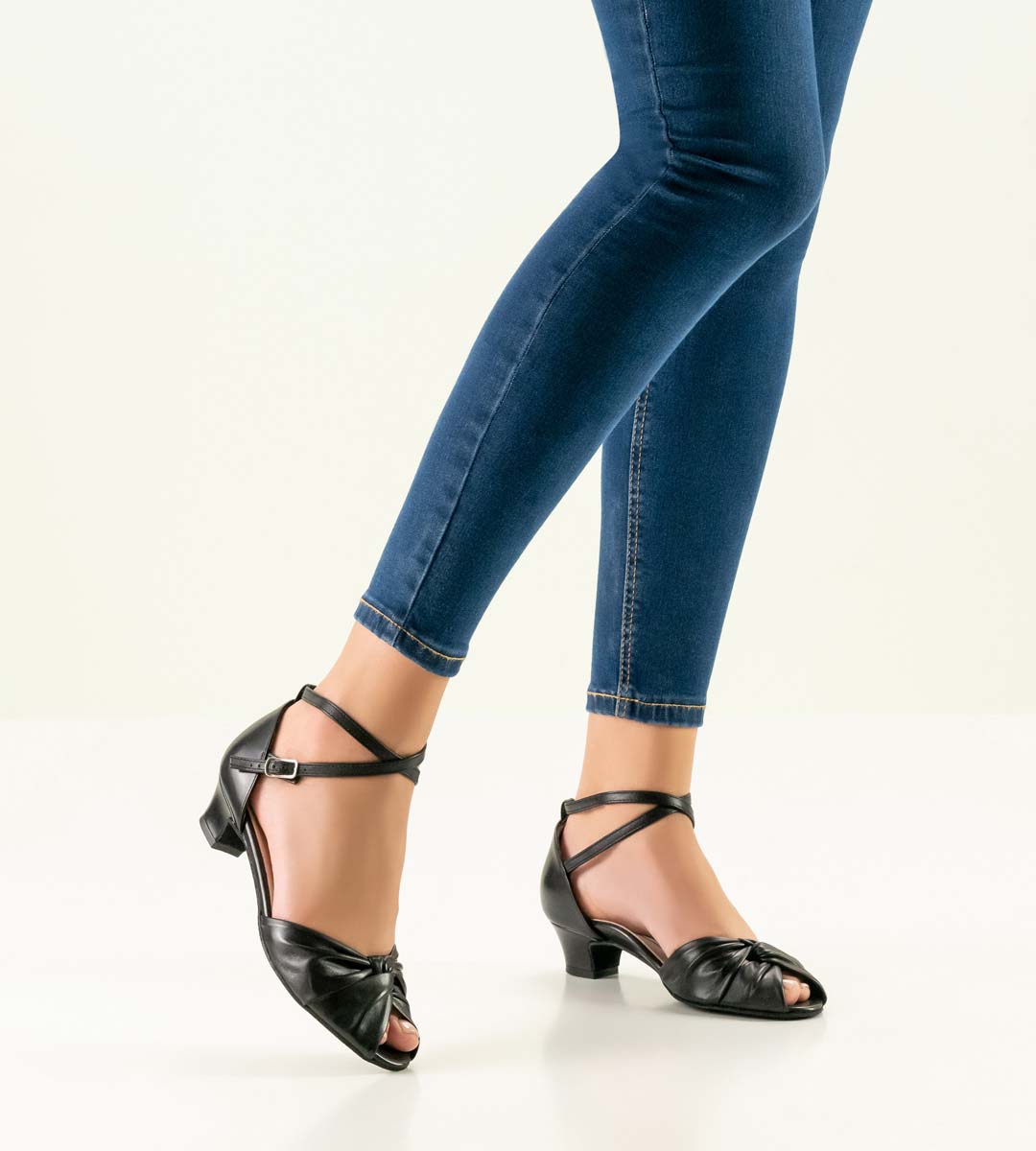 Vera Chaussures de danse féminine confort de Werner Kern avec peep-toe