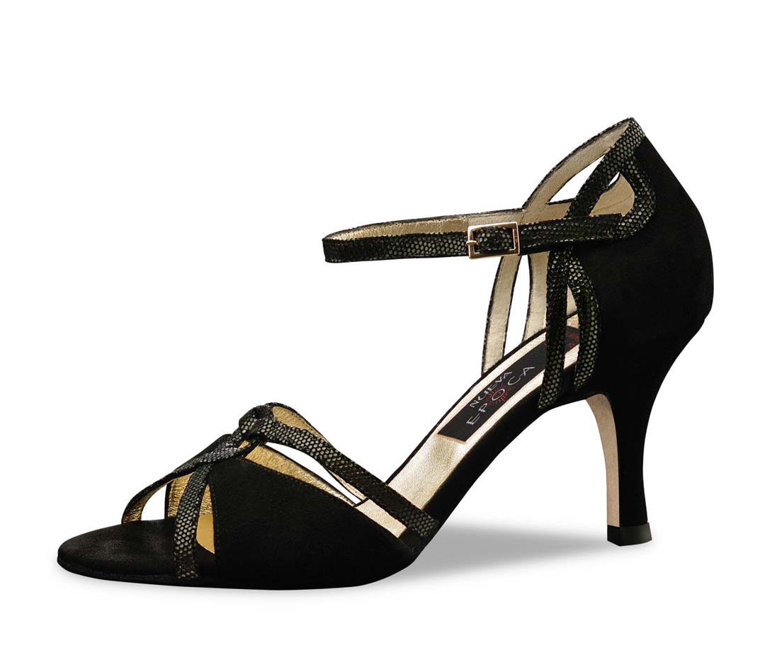 chaussure de danse ouverte Nueva Epoca avec semelle en cuir
