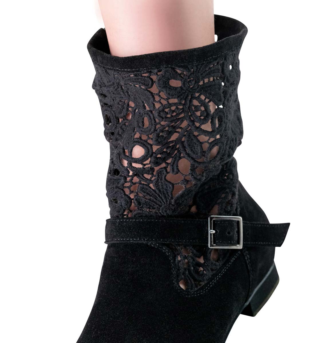 Cocco Vue détaillée de Werner Kern Bottes de danse pour dames Lindedance avec dessus transparent