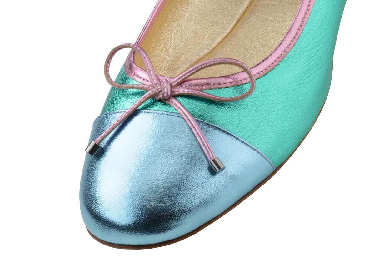 Ballerina Pina - Werner Kern Ballerinas Ballerine aux couleurs pastel et nœud rose