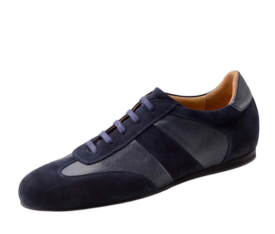Chaussures de danse pour hommes à semelles libres de Werner Kern en bleu