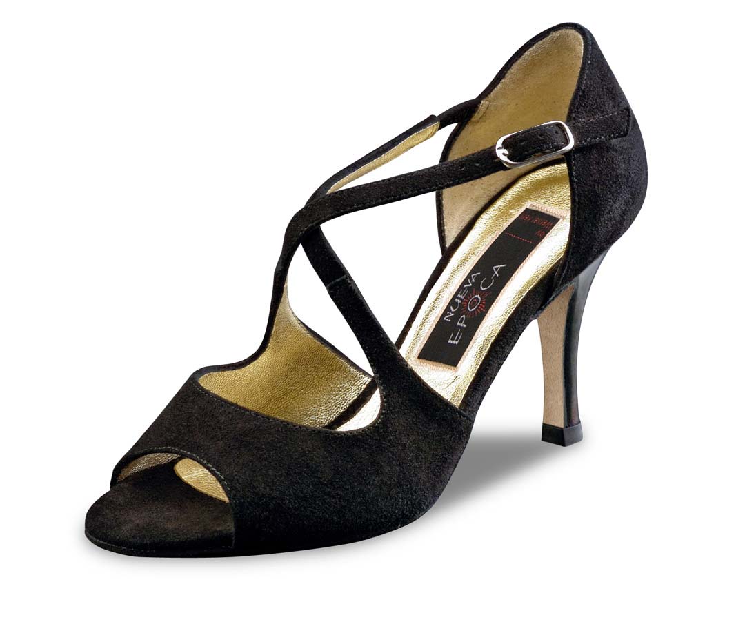 chaussure de danse ouverte Nueva Epoca avec semelle en cuir