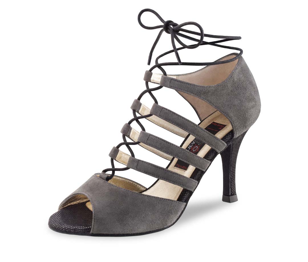 Chaussure de danse ouverte pour dames de Nueva Epoca en gris