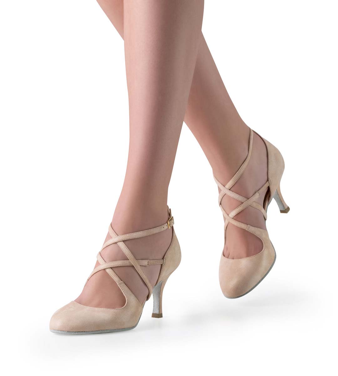 Valeria Nueva Epoca Chaussures de danse pour femmes fermées avec lanières croisées