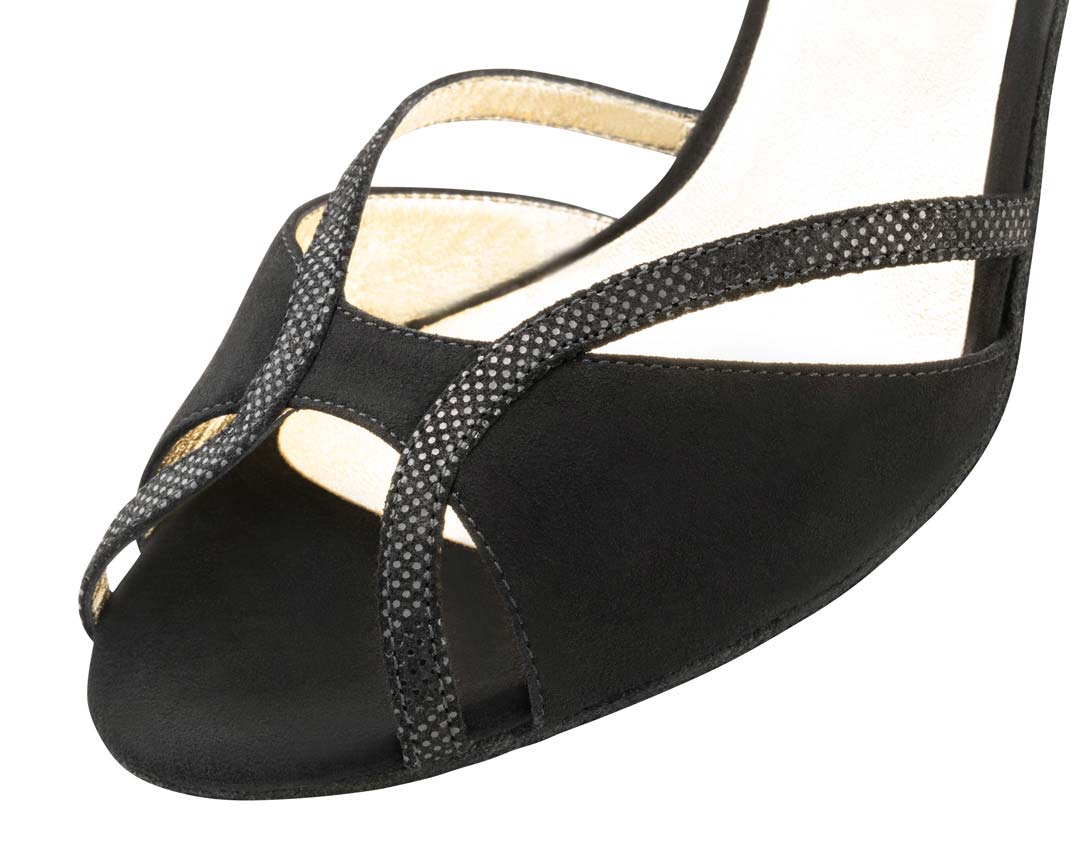 Shakira Chaussure de danse pour dames Nueva Epoca, avec ouverture sur le devant.