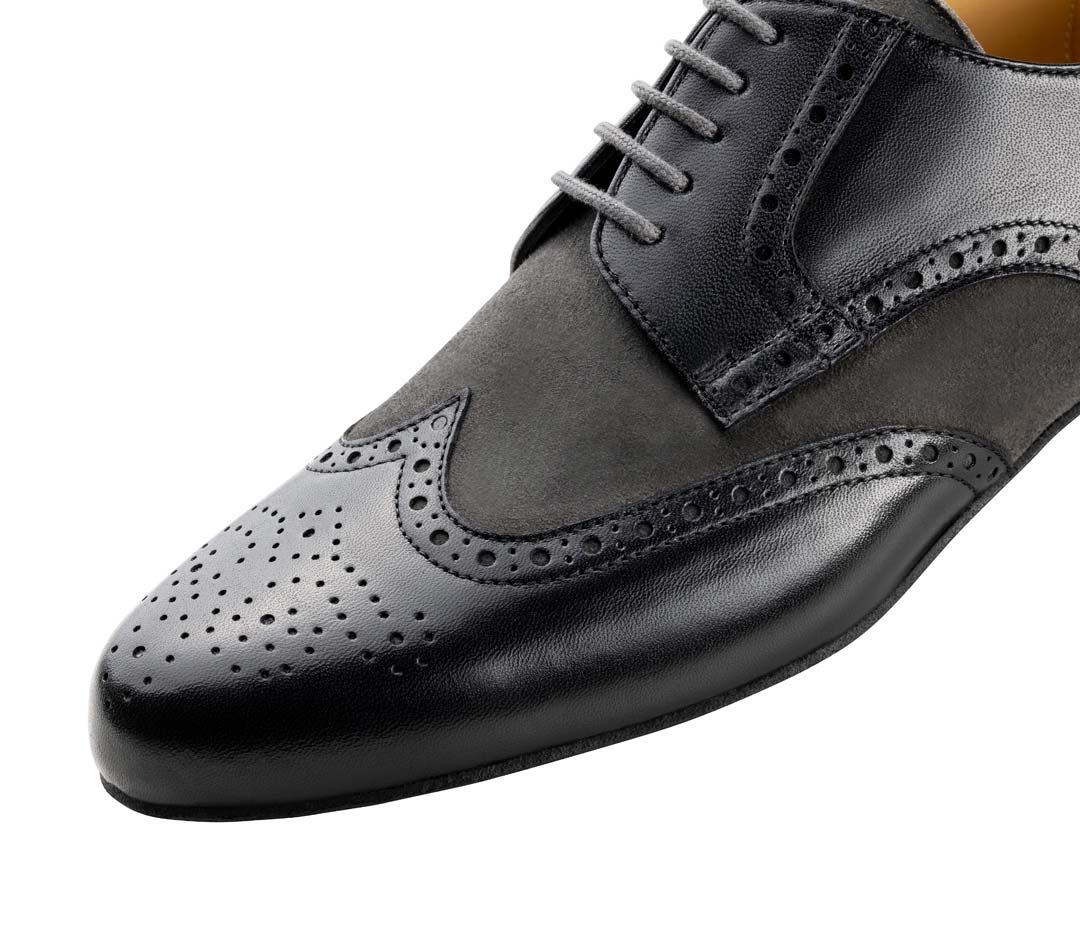 Udine Vue de face de la chaussure de danse Werner Kern pour hommes pour le tango