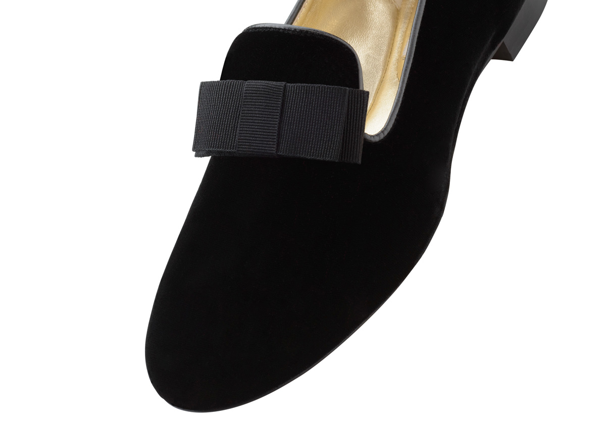 Loafer Lee - Werner Kern Ballerinas Loafer noir en velours de Werner Kern