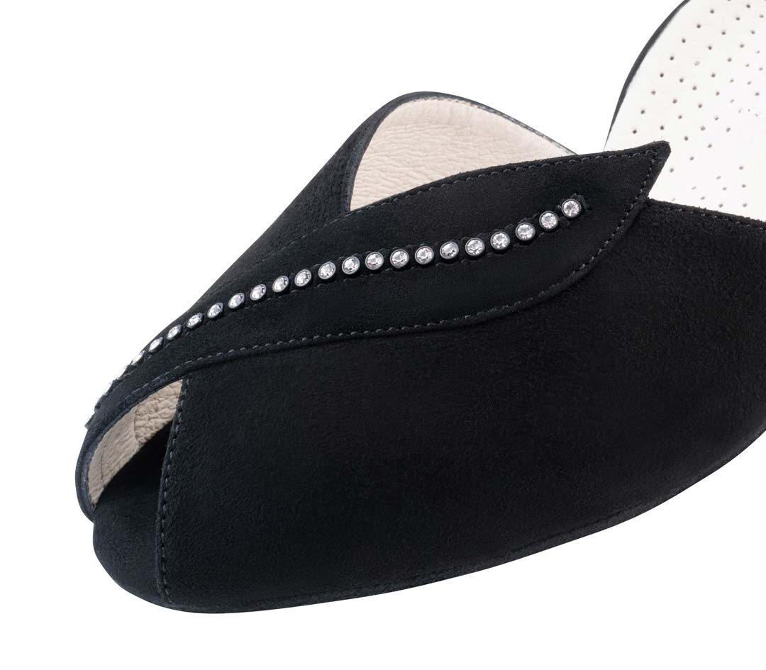 Ilona Werner Kern Chaussures de danse pour femmes avec strass sur le devant