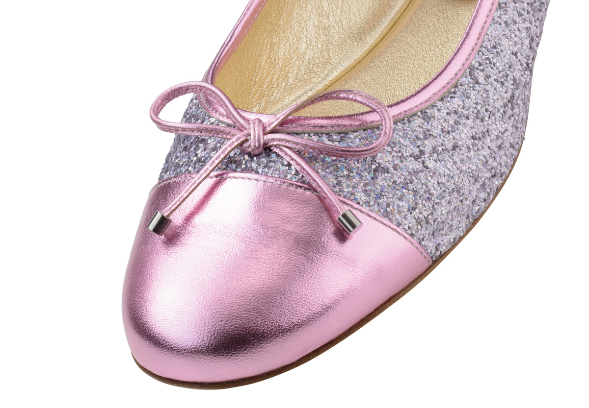 Ballerina Sandy - Werner Kern Ballerinas La ballerine Sandy de Werner Kern Ballerines en rose brillant