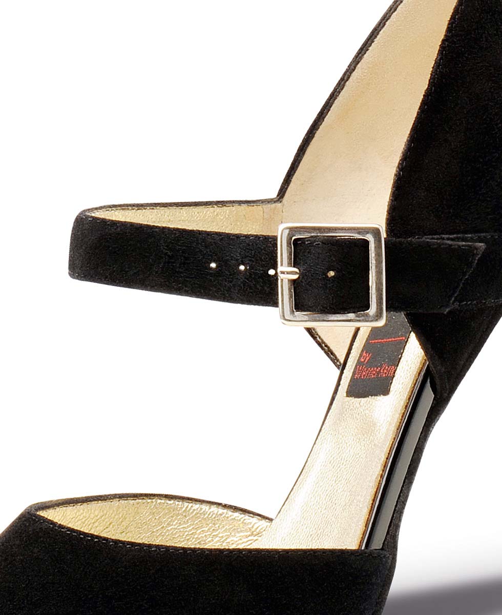 Nora Détail de la vue latérale de la chaussure de danse pour femmes Nueva Epoca pour le Tango