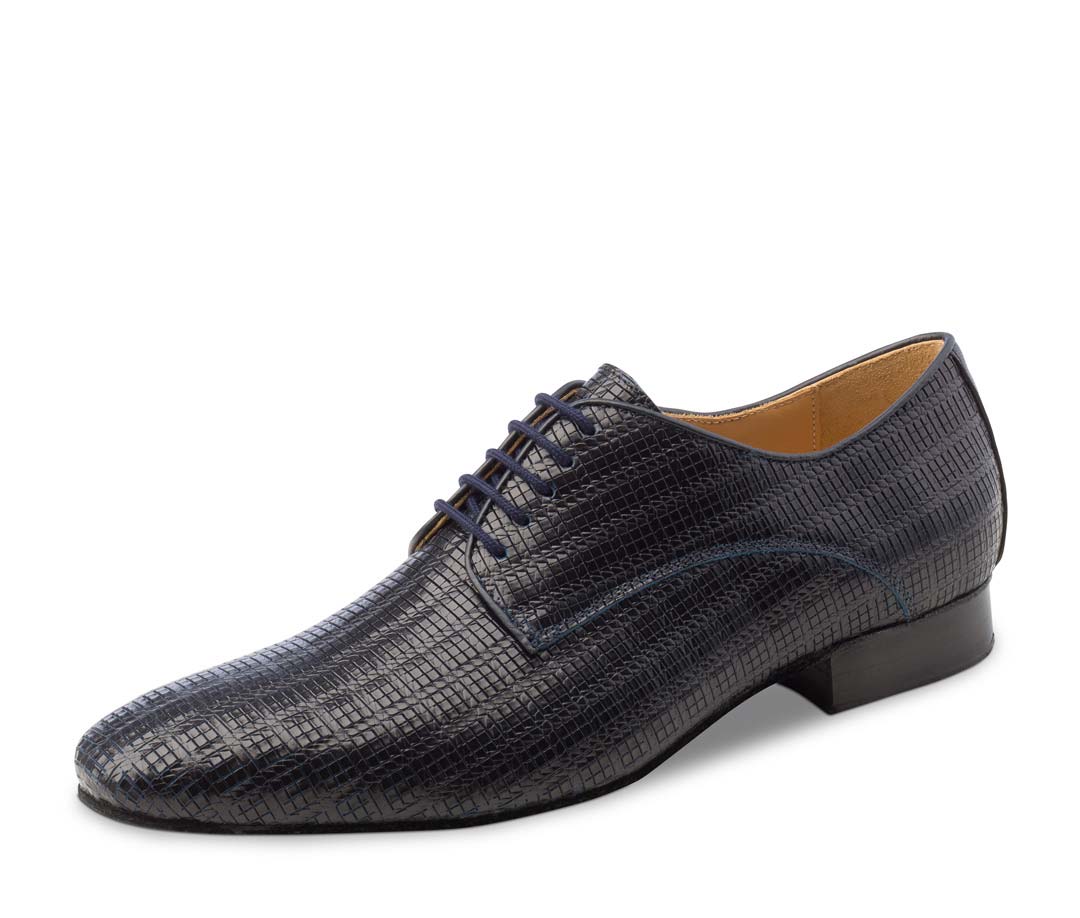 Werner Kern Chaussures de danse pour hommes en cuir gaufré