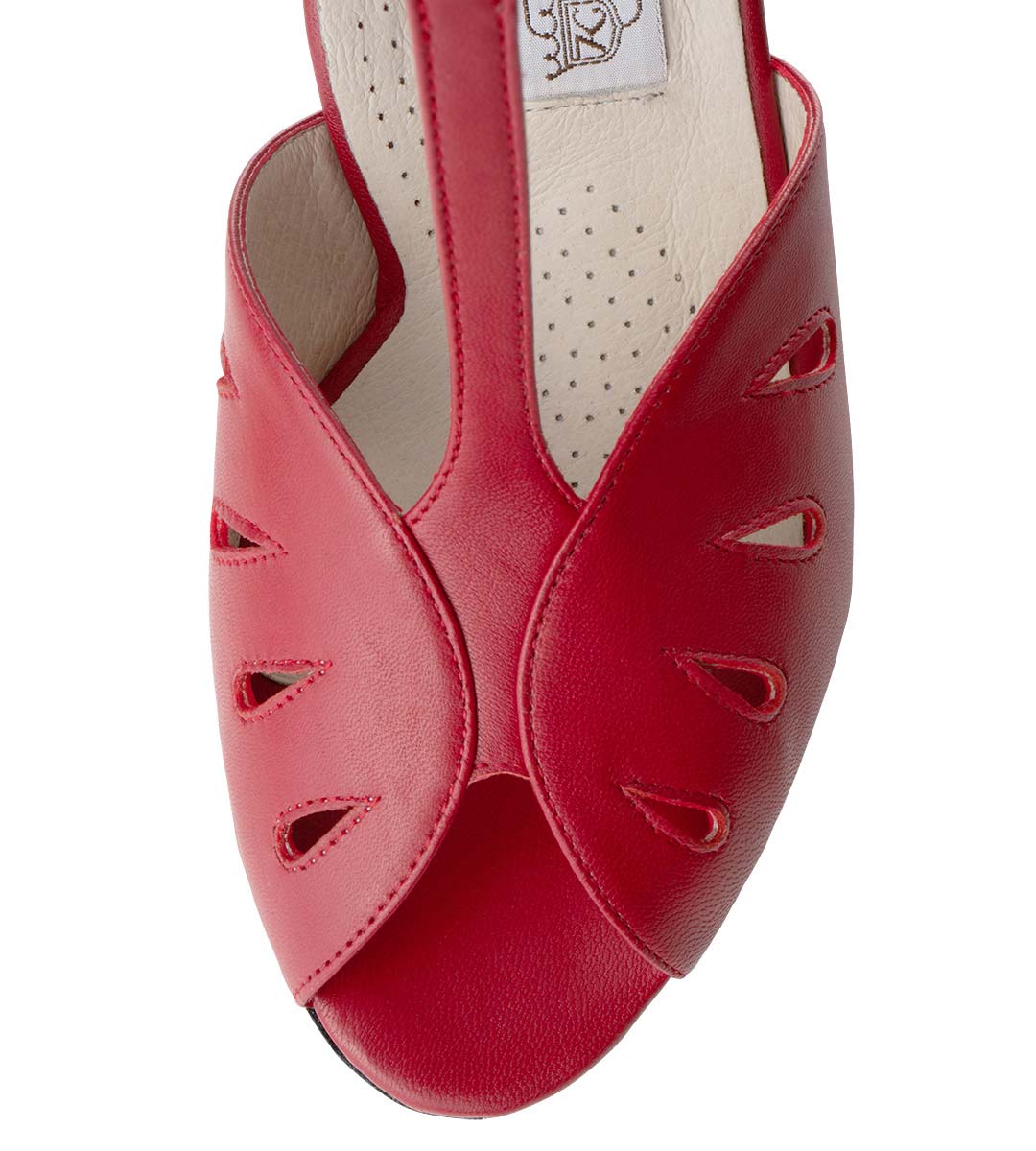 Lindsay Détail de la chaussure de danse pour femmes Werner Kern vue de face