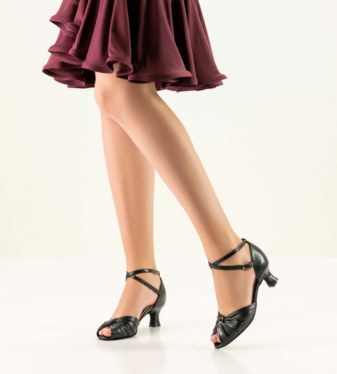 Ruth Chaussures de danse pour femmes ouvertes Werner Kern avec bride de cheville