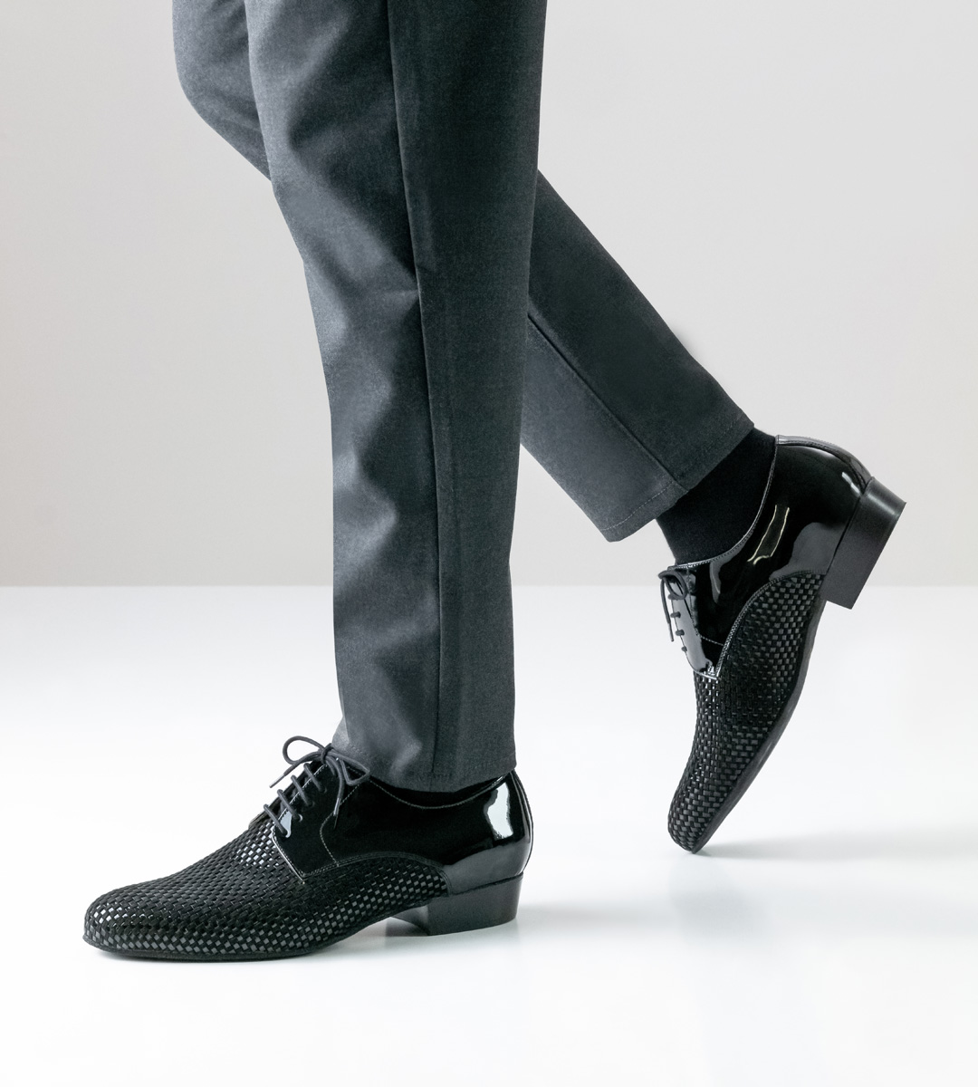 Chaussures de danse pour hommes de Nueva Epoca avec un talon de 2,5 cm de haut