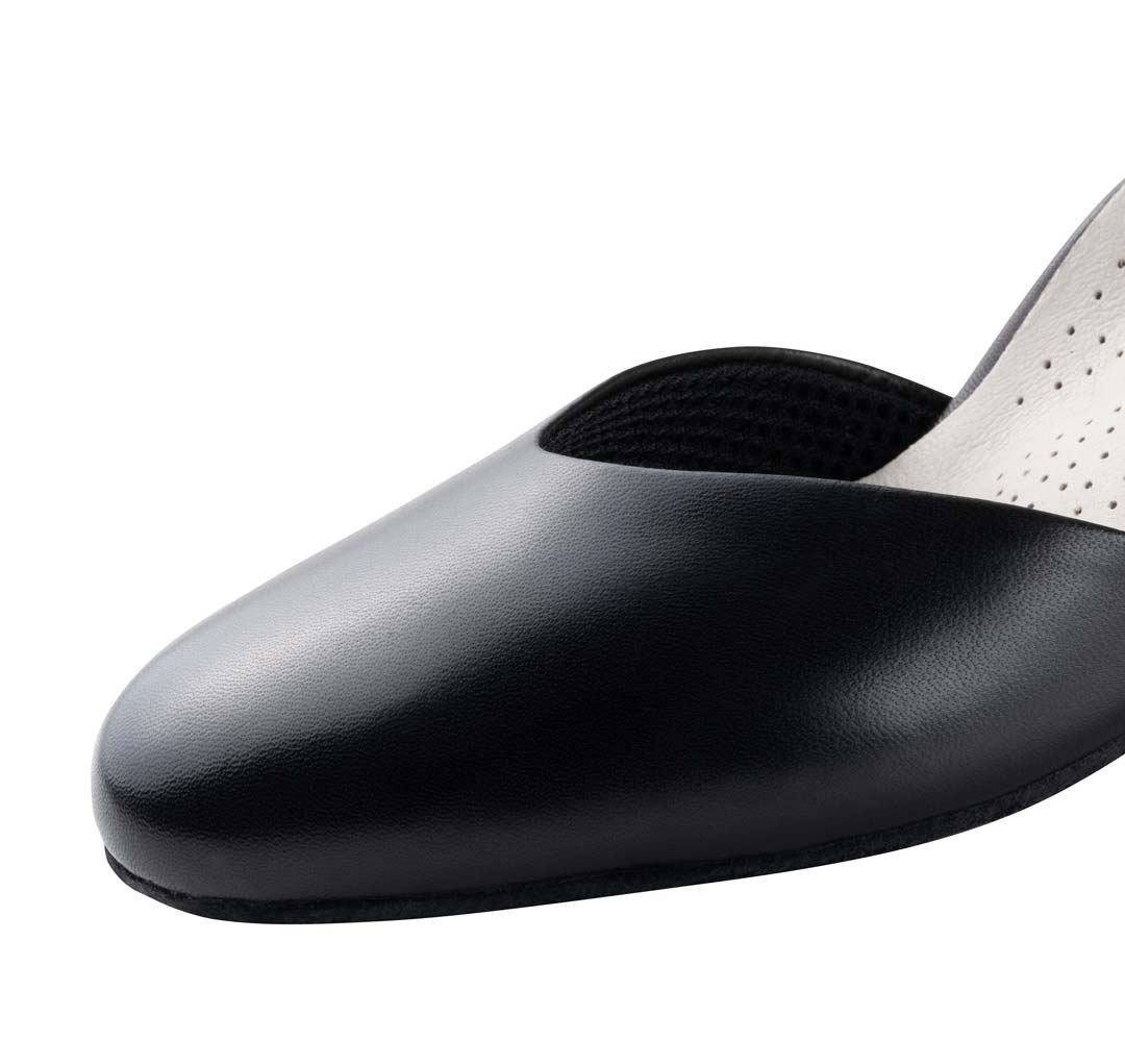 Debby Vue détaillée de la chaussure de danse pour femmes Werner Kern noire