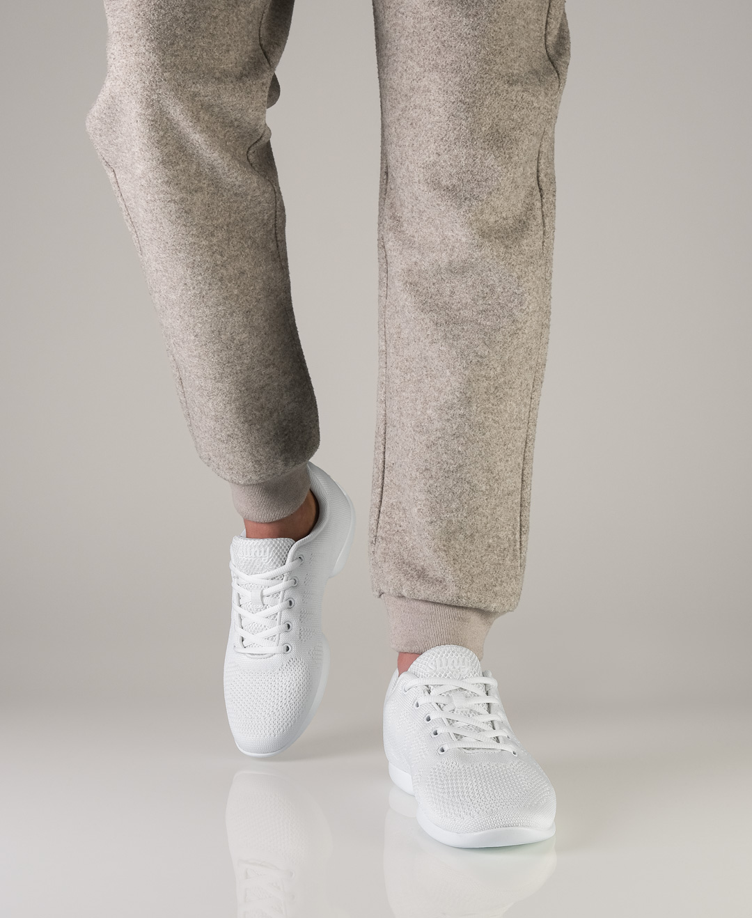 Baskets de danse blanches pour hommes