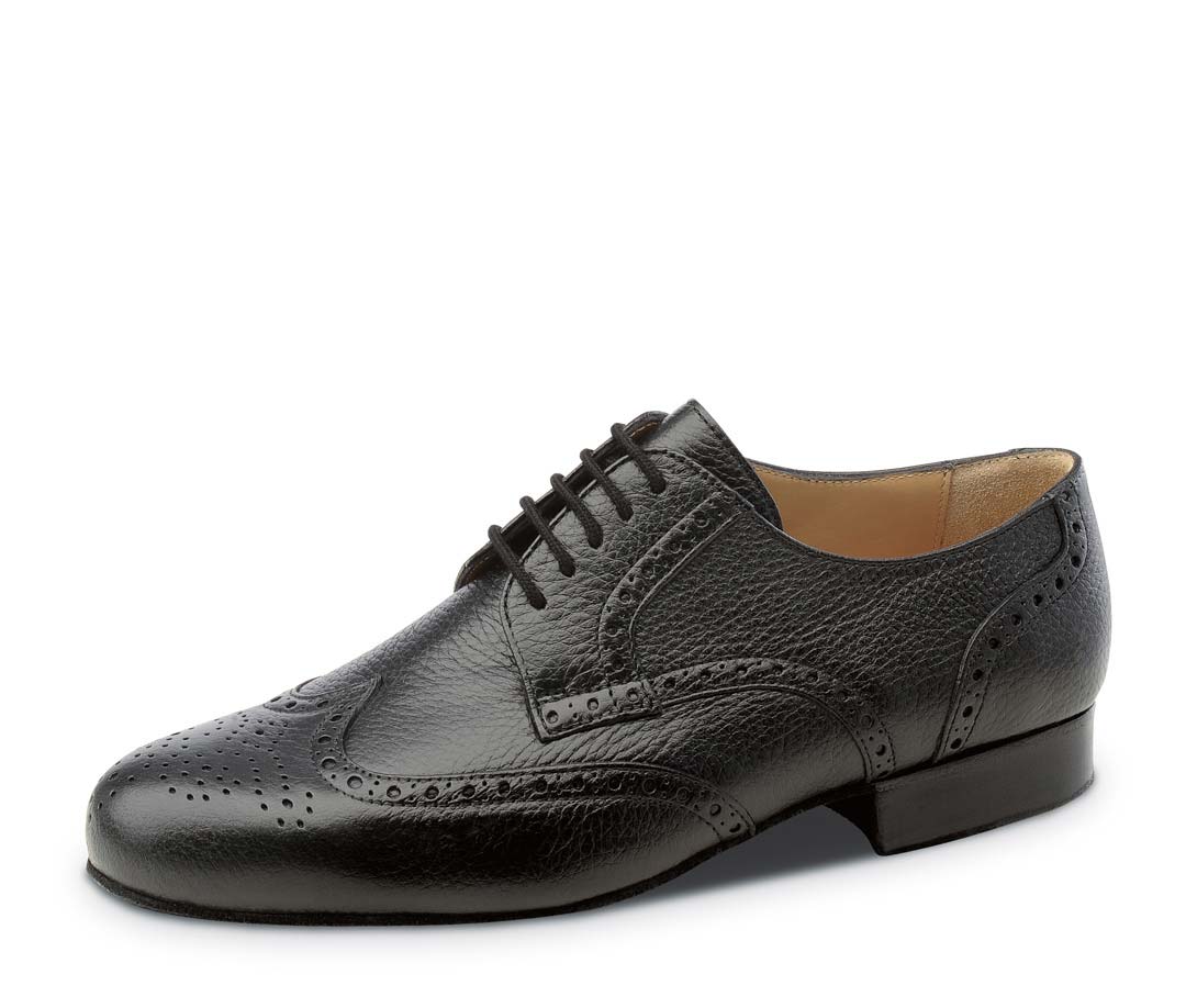 Chaussures de danse pour hommes noires de Werner Kern pour pieds larges