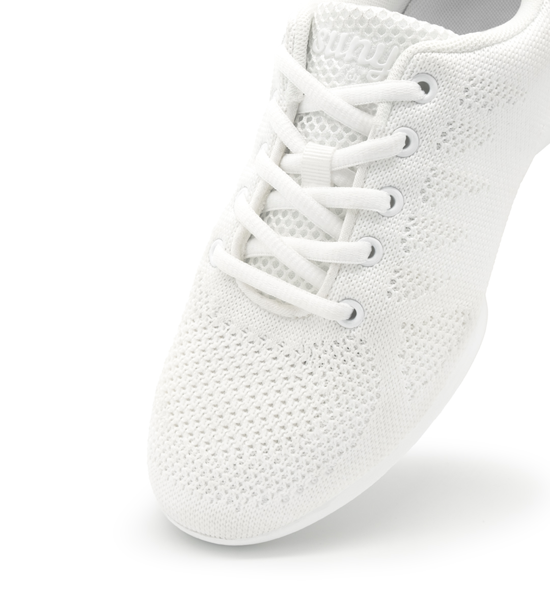 Baskets de danse en blanc avec semelle divisée pour hommes
