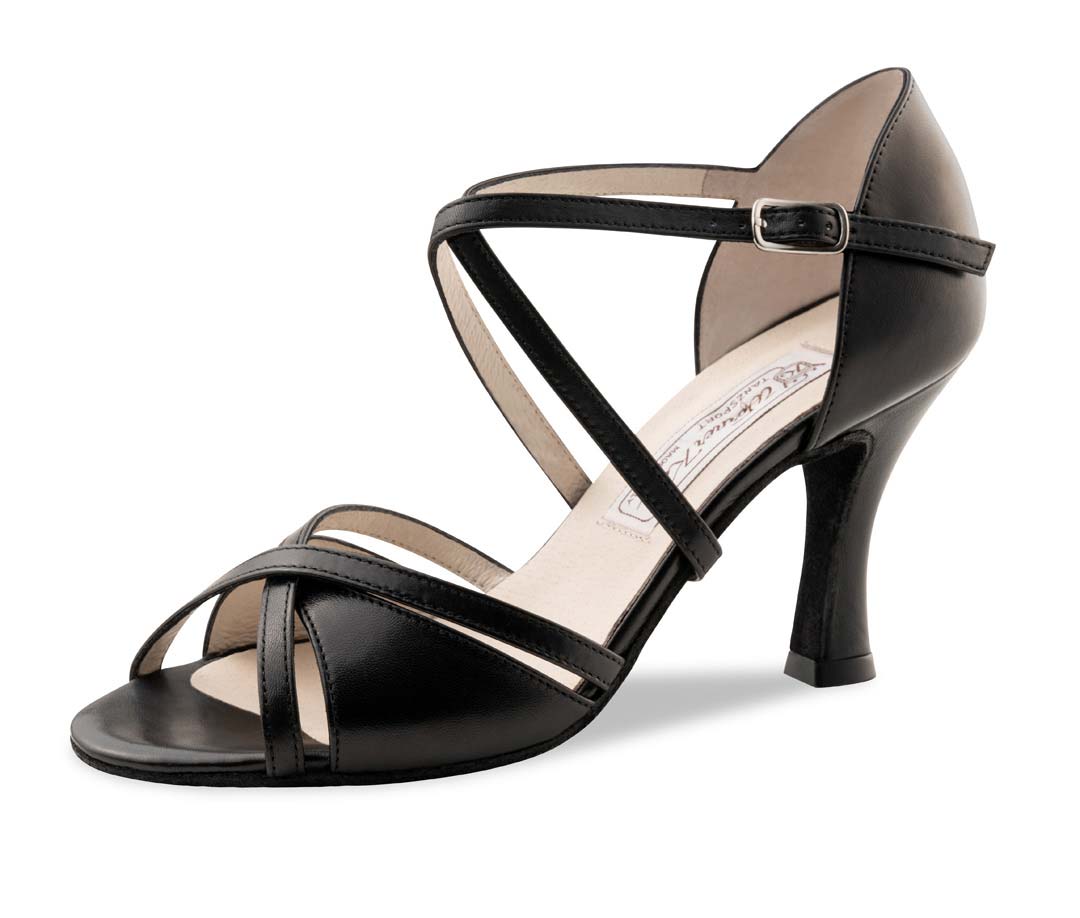 Chaussures de danse pour femmes Werner Kern Salsa noires 
