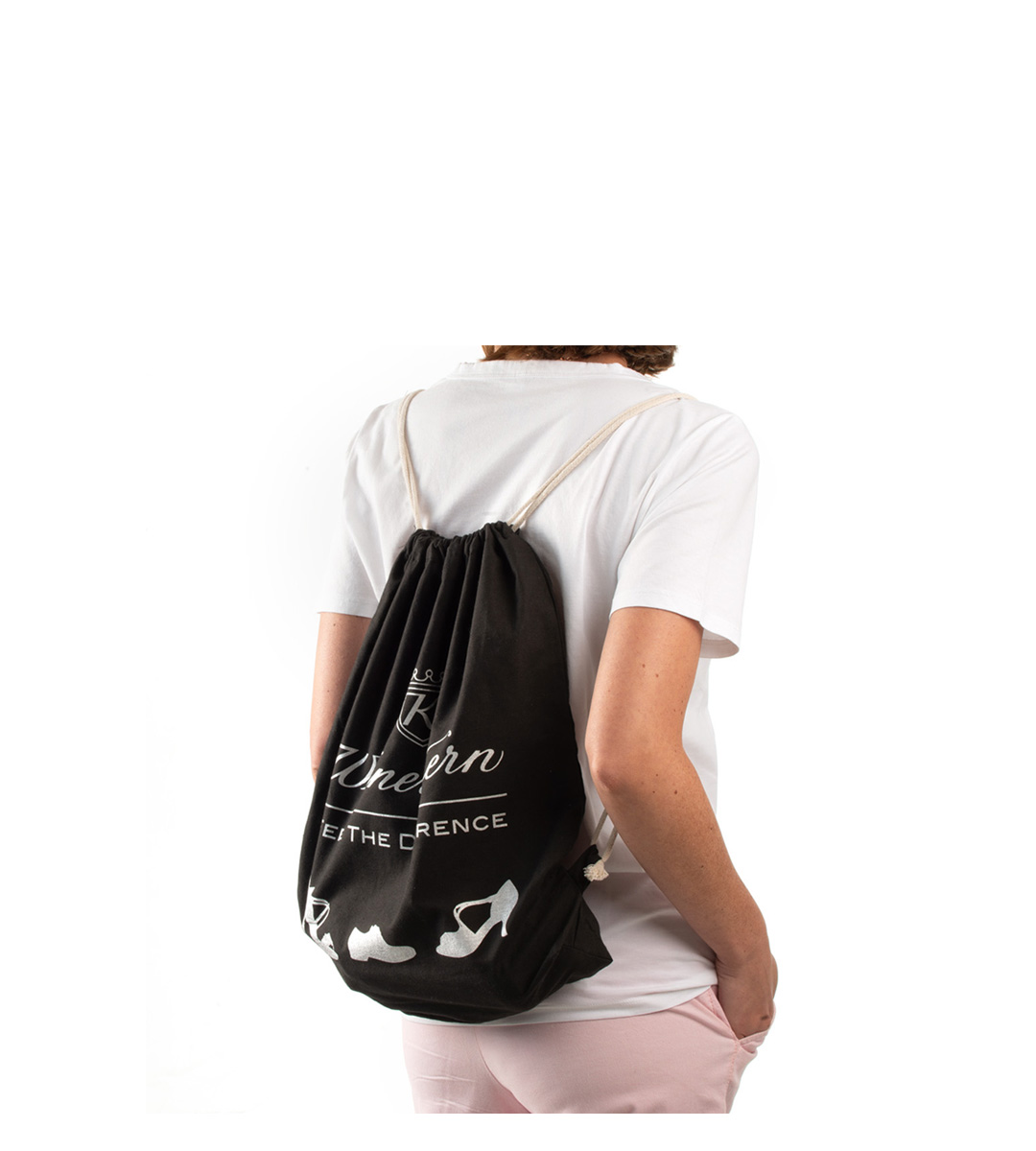 Pochette de gym noir