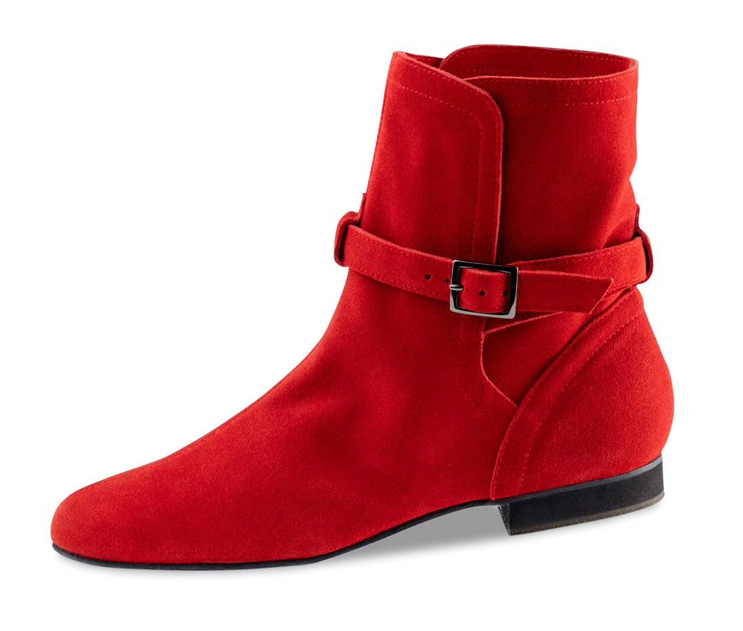 Harper Bottes de danse rouge Linedance de Werner Kern avec talon de 1,5 cm