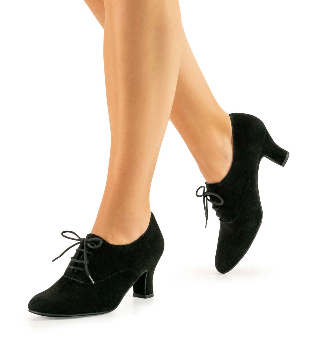 Olivia Werner Kern chaussures de danse pour femmes en velours noir