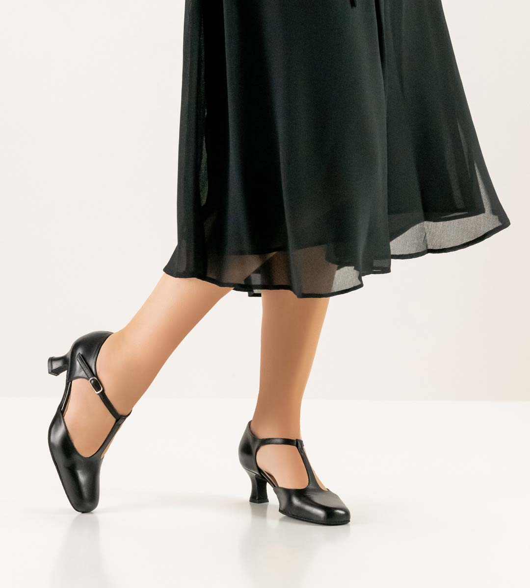 Chaussures de danse pour femmes Comfort Werner Kern avec barre en T classique