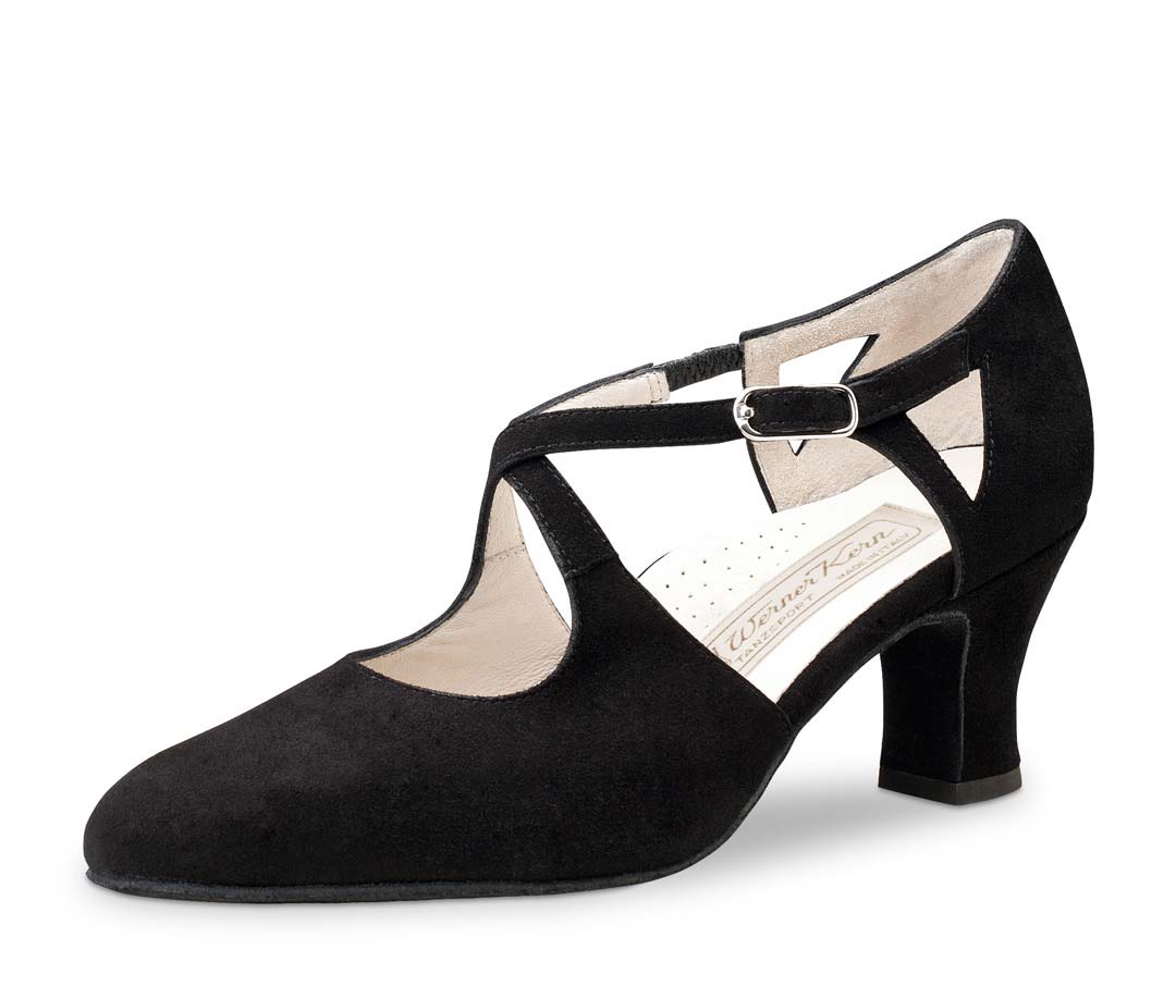 Chaussures de danse fermées pour femmes Werner Kern en noir