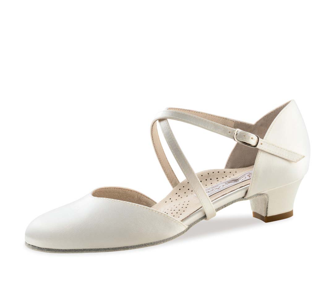 Chaussures de mariée fermées de Werner Kern en satin