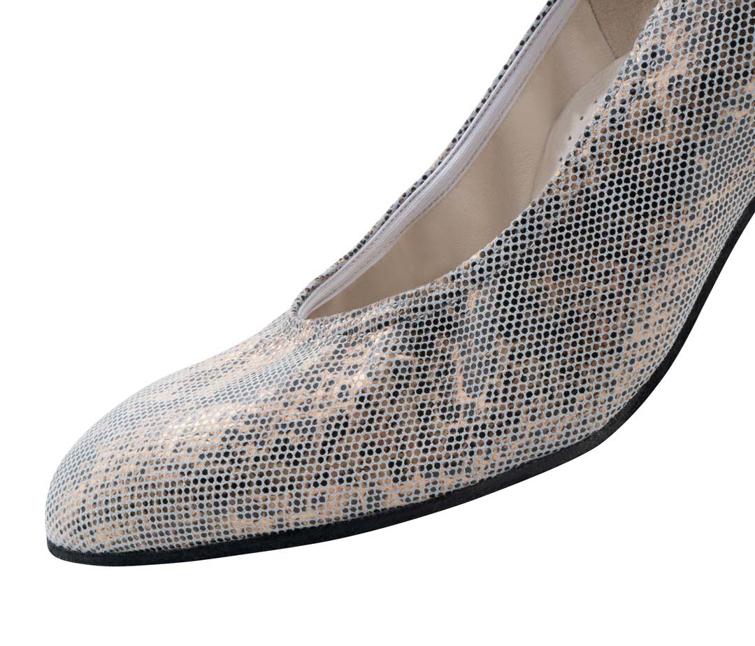 Laura Werner Kern Chaussures de danse pour femmes avec élastique