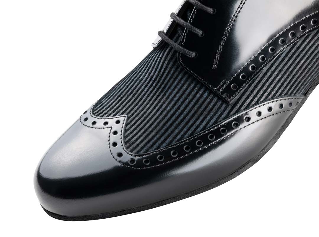 Palermo Détail de la chaussure de danse pour homme Nueva Epoca vue de face