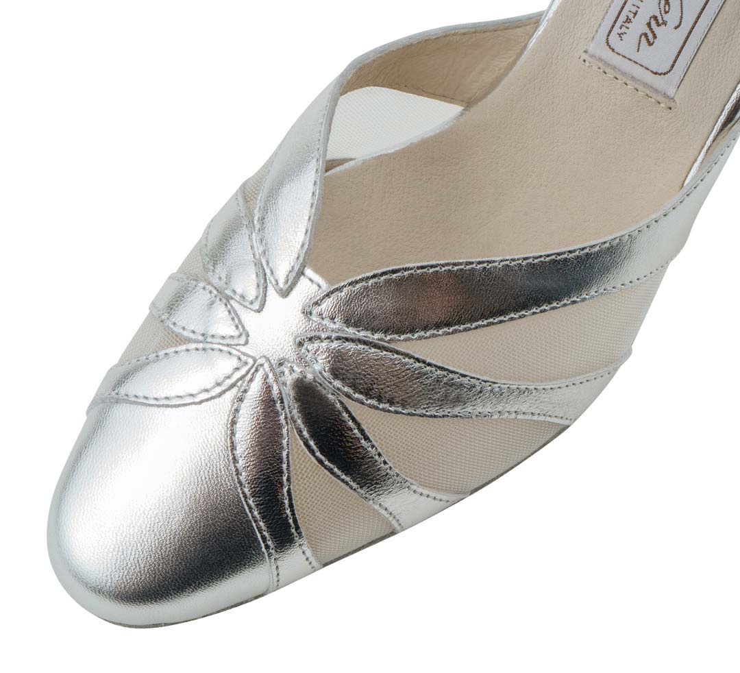 Linda Vue détaillée de la chaussure de danse pour femme Werner Kern en cuir et maille
