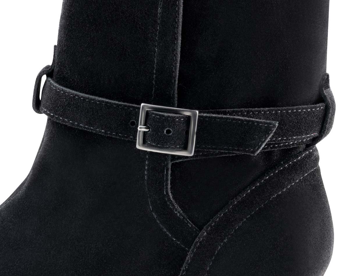 Harper Vue détaillée de la botte de danse Werner Kern Linedance en noir