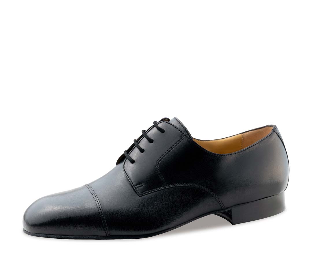 Chaussures de danse pour hommes de Werner Kern en noir pour pieds larges