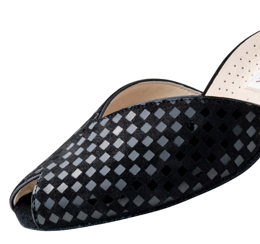 Sanna Werner Kern Chaussures de danse pour femmes avec motif à carreaux
