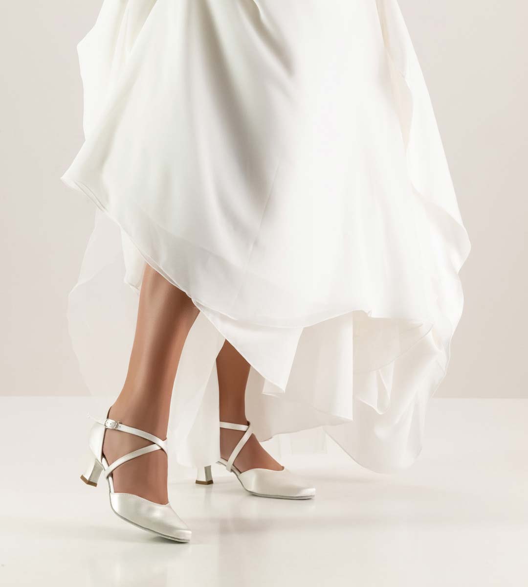 Patty Robe de mariée blanche avec chaussures de Werner Kern