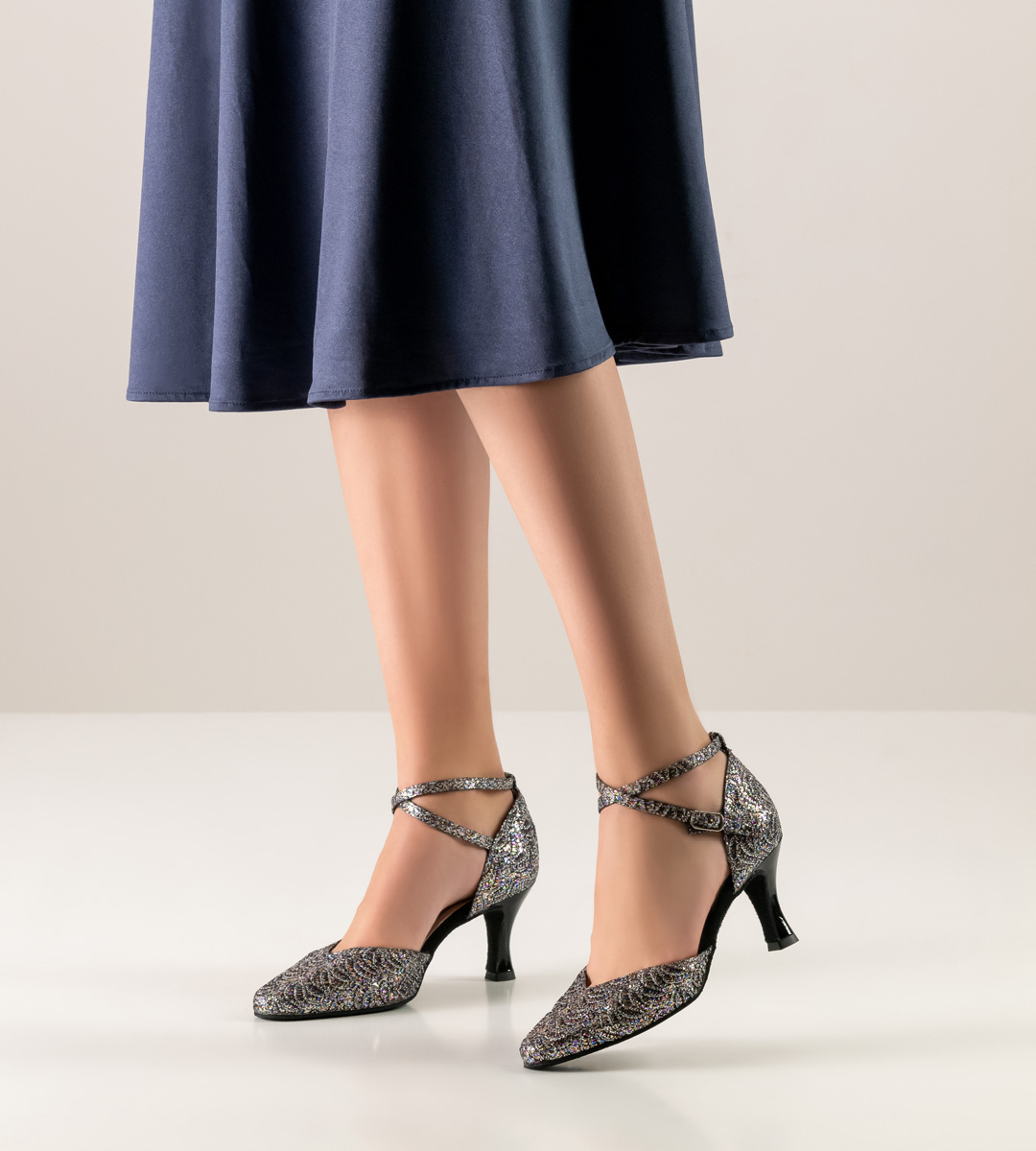 chaussure de danse classique Werner Kern pour femme en brocart