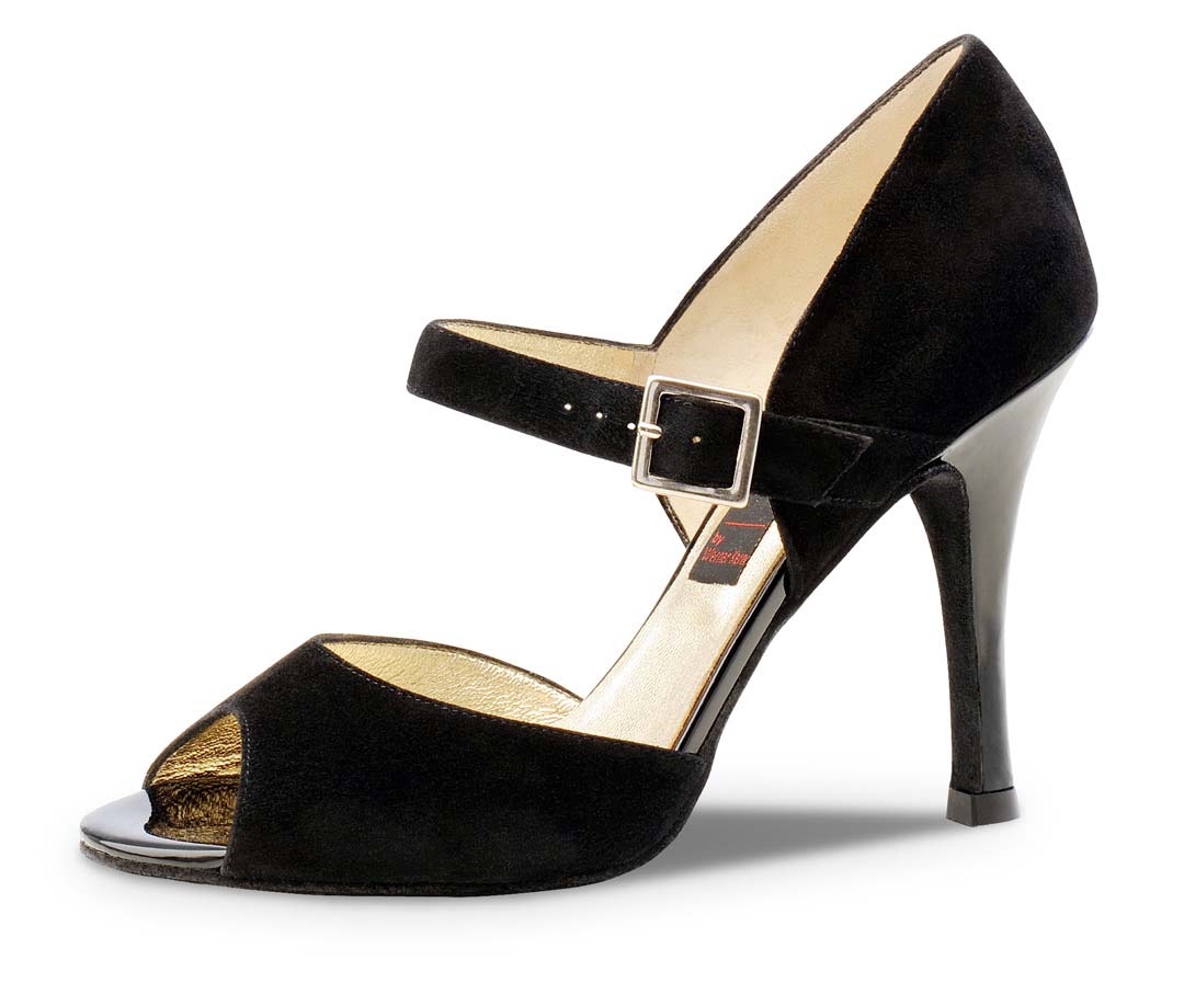 Nora Chaussure de danse pour femmes de 9 cm de haut pour le tango de Nueva Epoca