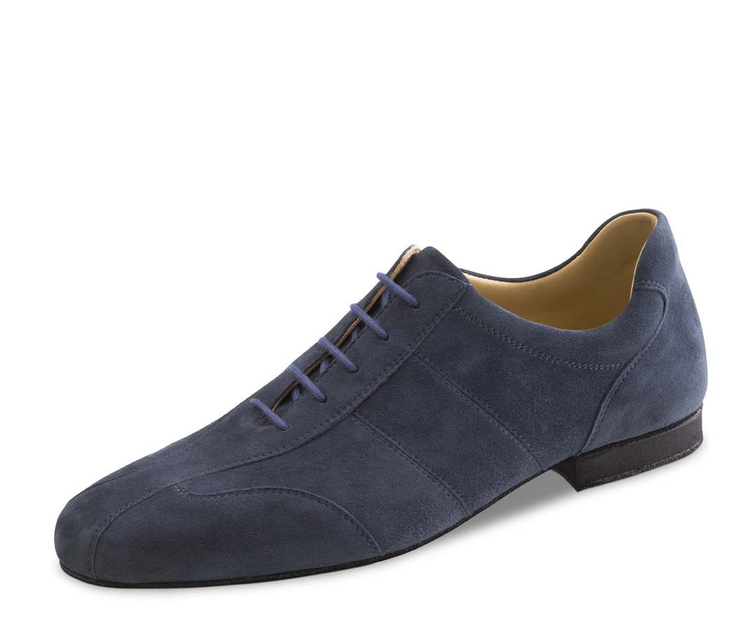 Chaussure de danse pour hommes Sneaker en bleu de Werner Kern pour la Salsa
