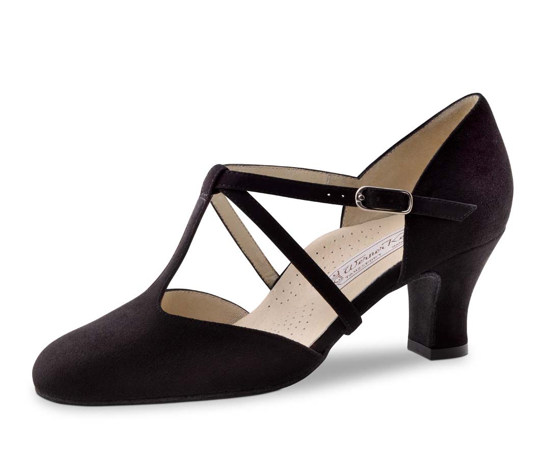 Chaussures de danse fermées pour femmes Werner Kern avec bride en T