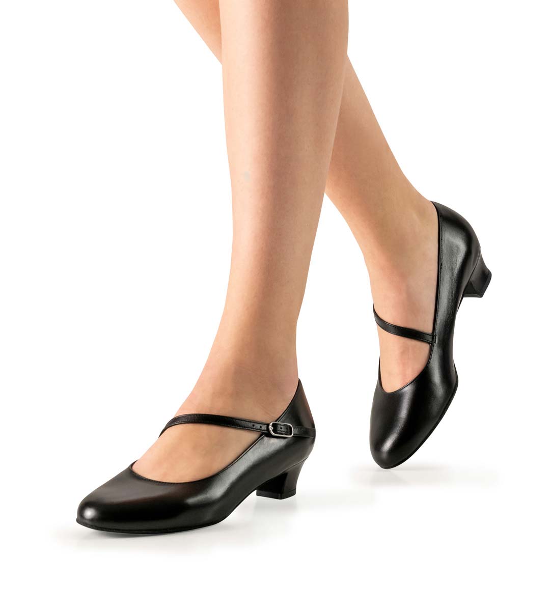 Cindy Chaussures de danse pour femmes en nappa noir de Werner Kern