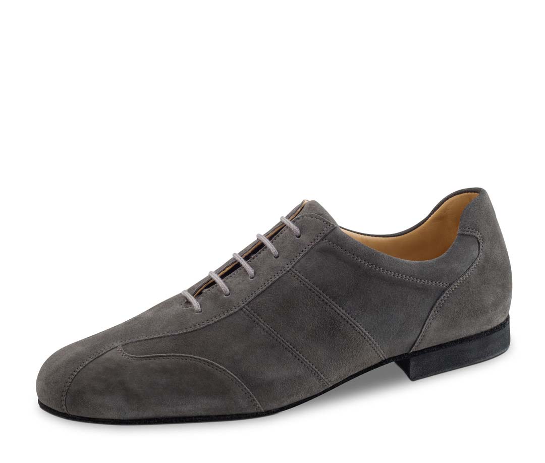 Chaussures de danse pour hommes Sneaker de Werner Kern en velours gris