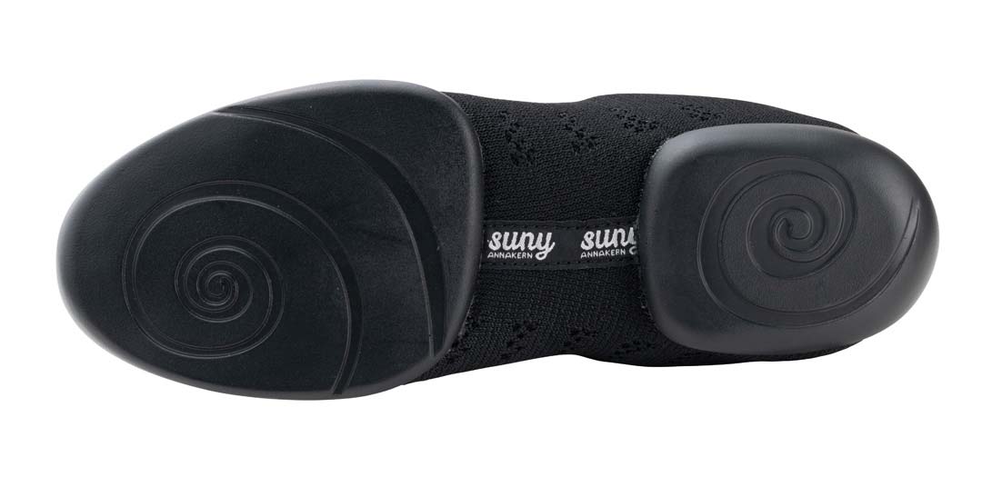 4020 Semelle en PU fendue de la sneaker de danse pour hommes Suny
