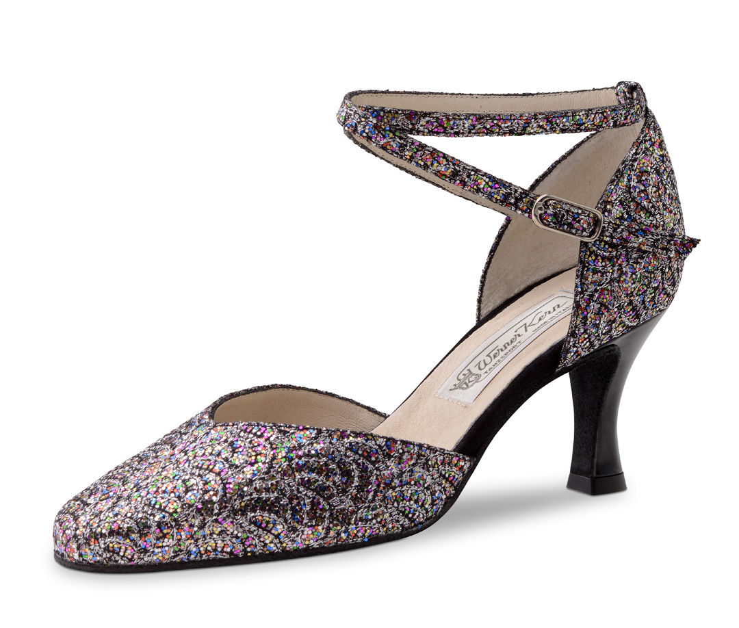chaussure de danse classique Werner Kern pour femme en brocart