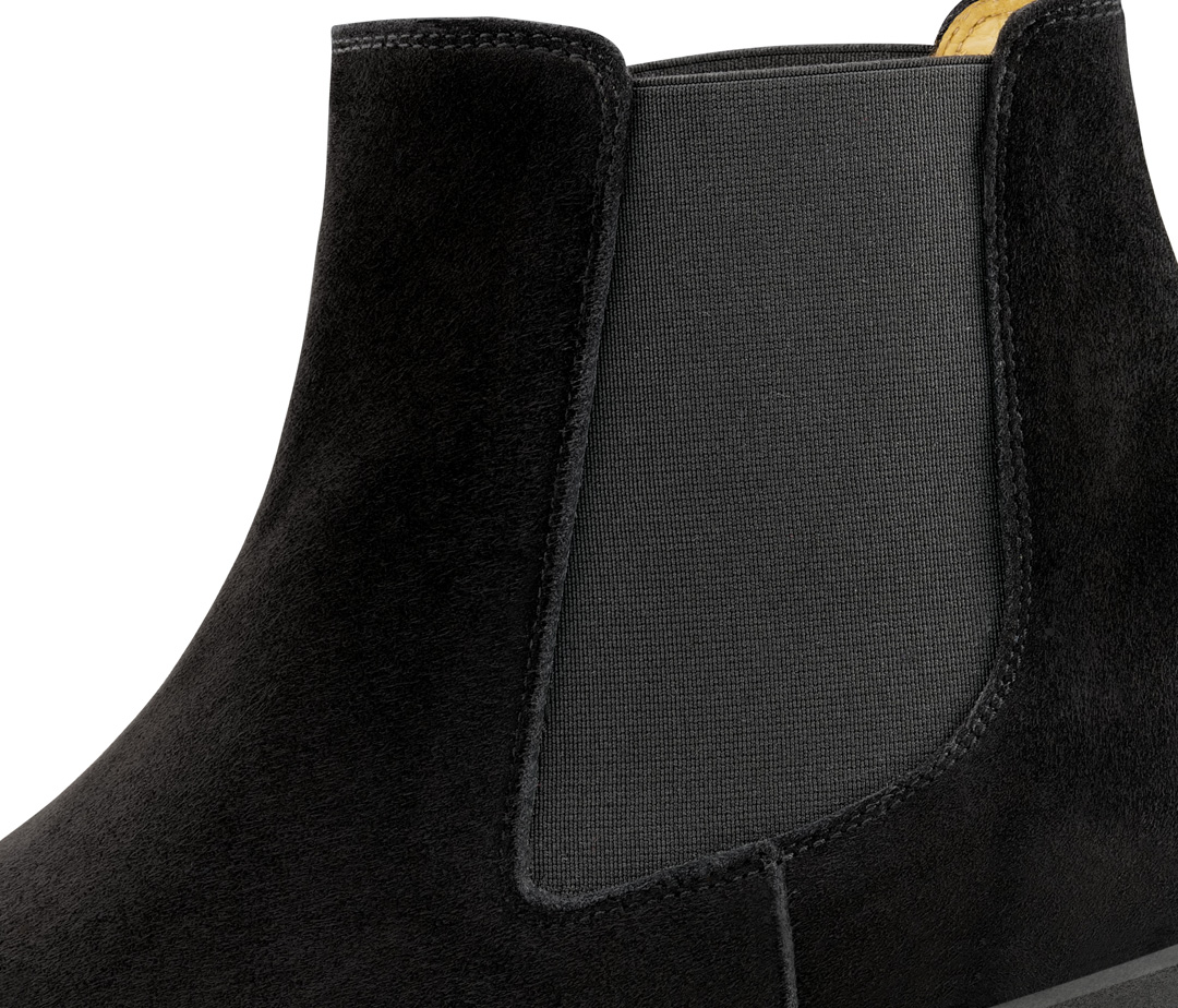 Insert élastique sur les chaussures de danse pour hommes