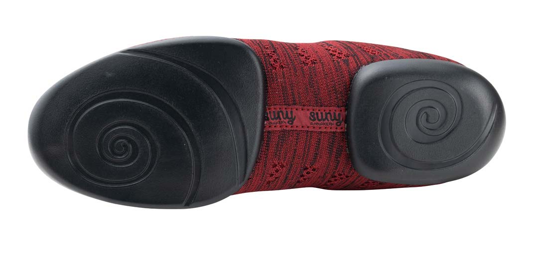 4035 Semelle fendue en PU de la sneaker de danse pour hommes Suny