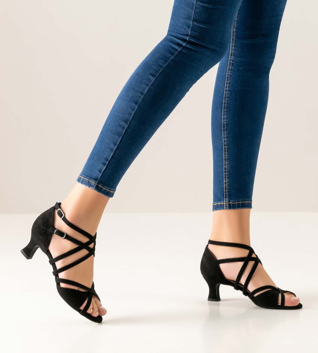 Chaussures de danse ouvertes pour femmes Salsa de Werner Kern